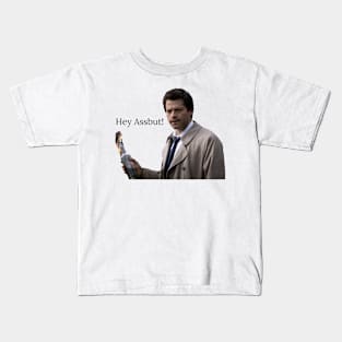 Castiel hey assbut! Kids T-Shirt